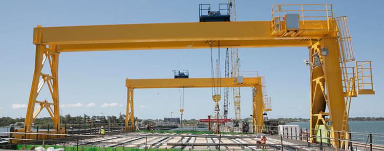 dBox tip dublu grinzile de macara electrica, 10T, 20T, 50T, cu CE, SGS, certificat ISO Box Type Double Girder Electric Trolley Gantry Crane,10T,20T,50T,with CE,SGS,ISO Certified